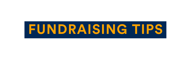 fundraising tips